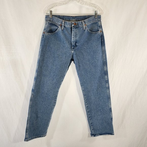 Wrangler Denim - Vintage WRANGLER Jeans Regular Fit Straight Leg High Rise Mom Size 33X30 Exc.Con